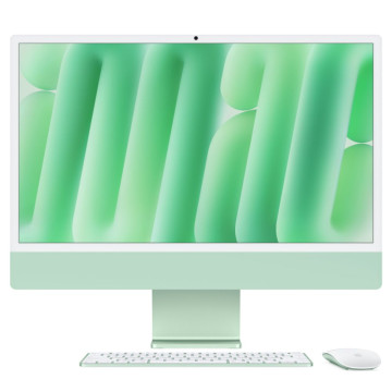 Моноблок Apple iMac 24" Retina 4.5K (M4 10C CPU, 10C GPU) 16 ГБ, 512 ГБ SSD Зеленый MWV03  2 года гарантии