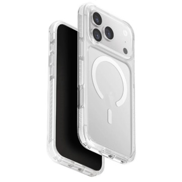 Чехол Uniq Combat с поддержкой MagSafe для iPhone 17 Pro Max (Белый)