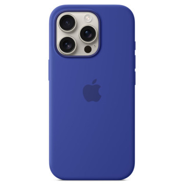 Чехол Apple с поддержкой MagSafe для iPhone 16 Pro, силикон, цвет: ультрамарин (Ultramarine)