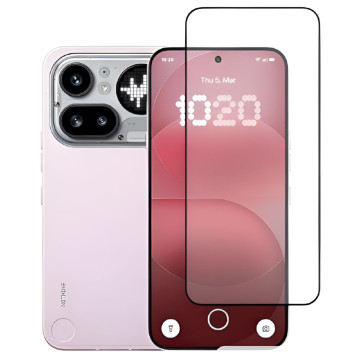 Защитное стекло для Nothing Phone (4a) Pro (С черной рамкой)