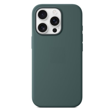 Чехол Тор силиконовый с поддержкой MagSafe для iPhone 16 Pro (Зеленый)
