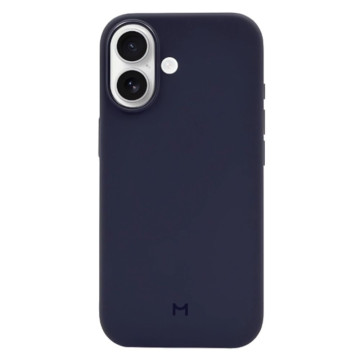 Чехол Magssory Silicone Case с поддержкой MagSafe для iPhone 17 (Фиолетовый)