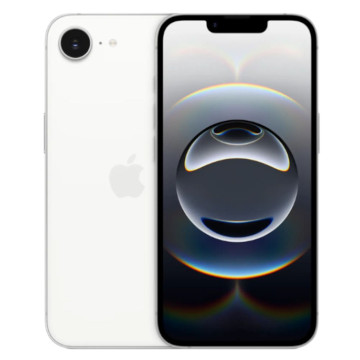 Телефон Apple iPhone 16e 128 ГБ, eSim (электронная SIM-карта), цвет: белый (White)