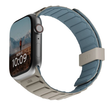 Ремешок UAG Pathfinder для Apple Watch 44/45/46/49 мм силиконовый (Дюнный/Облачно-голубой)