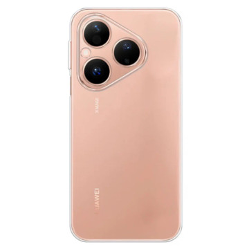 Чехол силиконовый для Huawei Pura 80 (Прозрачный)