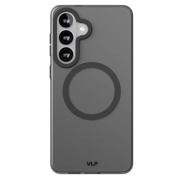 Чехол VLP Moon Case с поддержкой MagSafe для Samsung Galaxy S26+ (Черный)