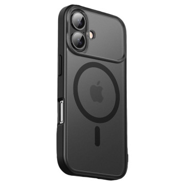 Чехол Gurdini Shockproof с поддержкой MagSafe противоударный для iPhone 17 (Черный)