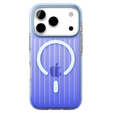 Чехол защитный VLP Pulse Case с поддержкой MagSafe для iPhone 17 Pro (Синий)