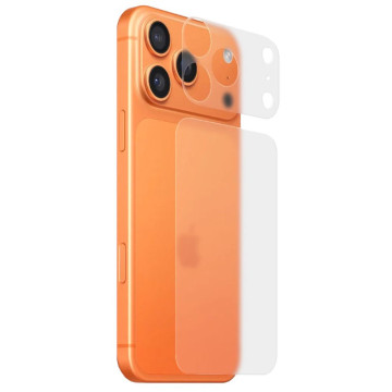 Защитная пленка 2 в 1 на заднюю панель для iPhone 17 Pro (Глянцевая)