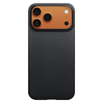 Чехол Pitaka Ultra-Slim Case для iPhone 17 Pro Max, цвет: черный/серый (Black-gray)