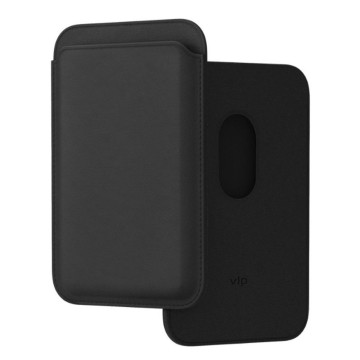 Картхолдер VLP Magnetic Wallet из эко-кожи с MagSafe (Черный)