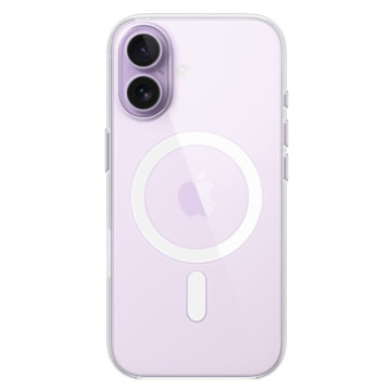 Чехол Apple Clear Case с поддержкой MagSafe для iPhone 17, цвет: прозрачный (Clear)