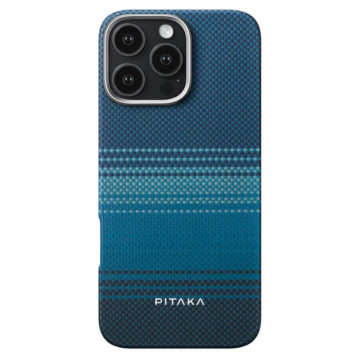 Чехол Pitaka StarPeak Tactile Woven для iPhone 16 Pro Max, цвет: восход Луны (Moonrise)