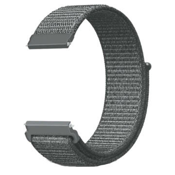 Ремешок спортивный Тор для Samsung Galaxy Watch 20 мм (Серый)