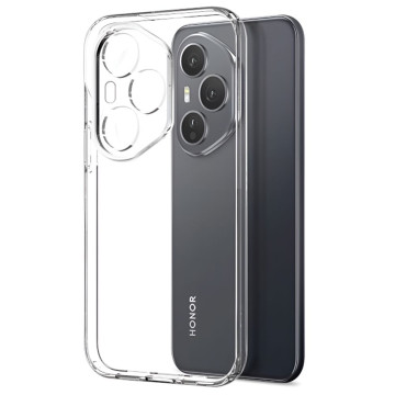 Чехол силиконовый для Honor 400 Pro (Прозрачный)