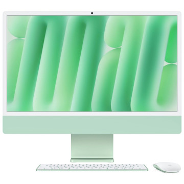 Моноблок Apple iMac 24" Retina 4.5K (M4 10C CPU, 10C GPU) 24 ГБ, 512 ГБ SSD Зеленый MD2Q4
