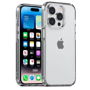 Чехол Gurdini Alba Series для iPhone 15 Pro Max (Прозрачный)