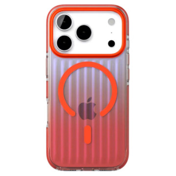 Чехол защитный VLP Pulse Case с поддержкой MagSafe для iPhone 17 Pro (Оранжевый)