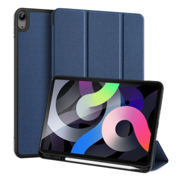 Чехол Dux Ducis Domo Series для iPad Air 10.9”/Air 11" с отделением для стилуса (Темно-синий)