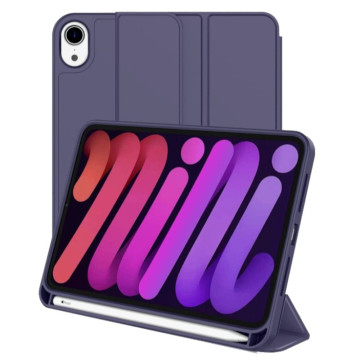 Чехол Классический для iPad mini (2021/2024) с отсеком для стилуса (Лаванда)