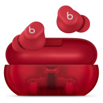 Беспроводные наушники Beats Solo Buds, цвет: прозрачный красный (Transparent Red)