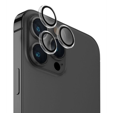 Защитное стекло Uniq OPTIX Camera Lens protector на линзы камер для iPhone 15 Pro (Прозрачное)