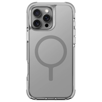 Чехол Uniq Combat Stone для iPhone 16 Pro с поддержкой MagSafe (Серый)