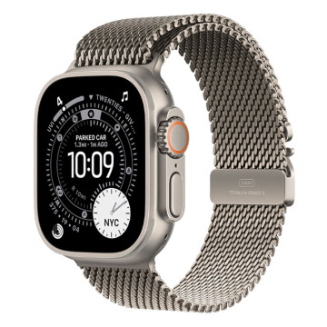 Часы Apple Watch Ultra 3 GPS 49 мм, корпус натуральный титан (Natural Titanium), размер: M (Уценка)