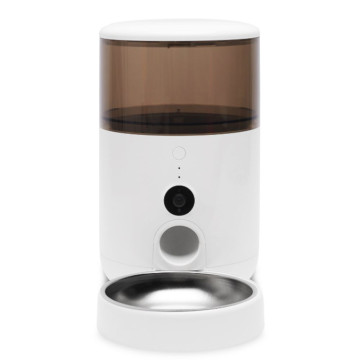 Умная автоматическая кормушка с WiFi и камерой для кошек и собак Petoneer NutriVue Feeder (Белый)