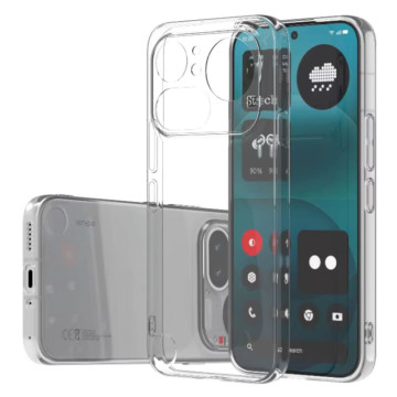 Чехол силиконовый для Nothing Phone (4a) Pro (Прозрачный)