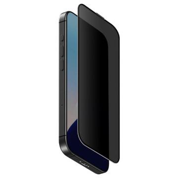 Защитное стекло Uniq OPTIX для iPhone 16 Pro Антишпион)