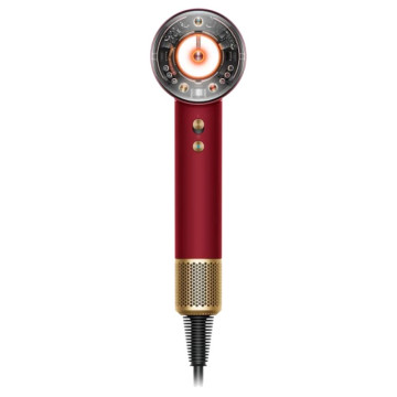 Фен Dyson Supersonic Nural HD16 для прямых волос (Straight+Wavy), цвет: красный вельвет/золотой (Red Velvet/Gold)