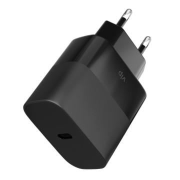 Сетевое зарядное устройство VLP 45 Вт USB-C, PD, PPS (Черное)