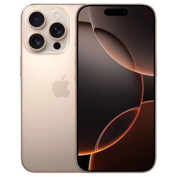 Телефон Apple iPhone 16 Pro Max 256 ГБ, цвет: пустынный титан (Desert Titanium) (Уценка)