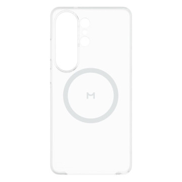 Чехол поликарбонатный Magssory с поддержкой MagSafe для Samsung Galaxy S26 Ultra (Прозрачный)