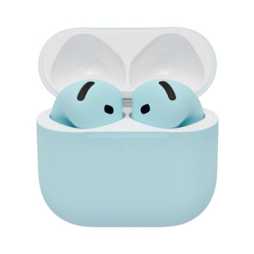 Беспроводные наушники Apple AirPods 4 (Небесно-голубой)