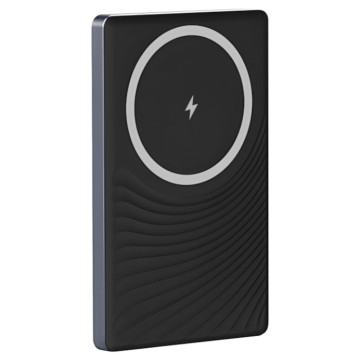 Внешний аккумулятор Gurdini Magnetic Wave 5000 мА·ч с поддержкой MagSafe Type-C (Графит)