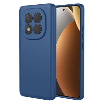 Чехол силиконовый для Xiaomi Redmi Note 15 Pro 4G (Синий)