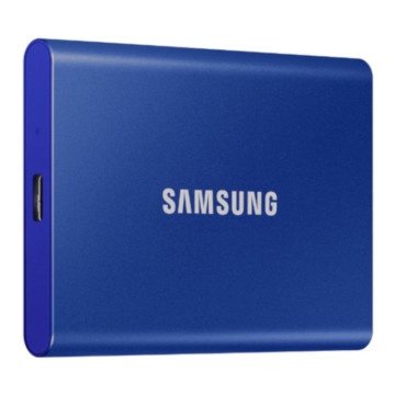 Внешний SSD Samsung T7 1ТБ, USB 3.2 Type-C (Синий)