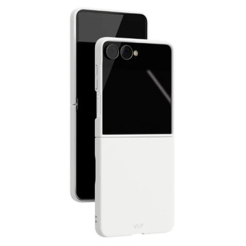 Чехол VLP Flex Case с поддержкой MagSafe для Samsung Galaxy Z Flip8 (Молочный)