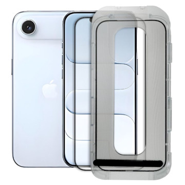 Защитное стекло Magssory 3D для iPhone Air антибликовое (AR), с аппликатором для установки