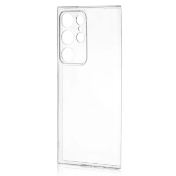 Чехол силиконовый для Samsung Galaxy S24 Ultra (Прозрачный)