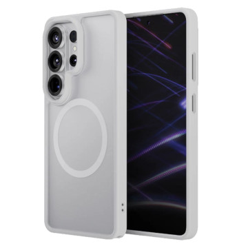 Чехол Uniq Veren с поддержкой MagSafe для Galaxy S26 Ultra (Белый)
