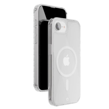 Чехол защитный VLP Crystal Case с поддержкой MagSafe для iPhone 16e/17e (Прозрачный)