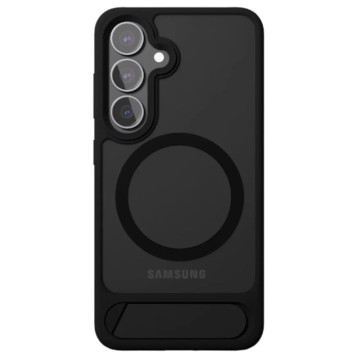 Чехол защитный VLP Reels Case с поддержкой MagSafe для Samsung Galaxy S25 (Черный)